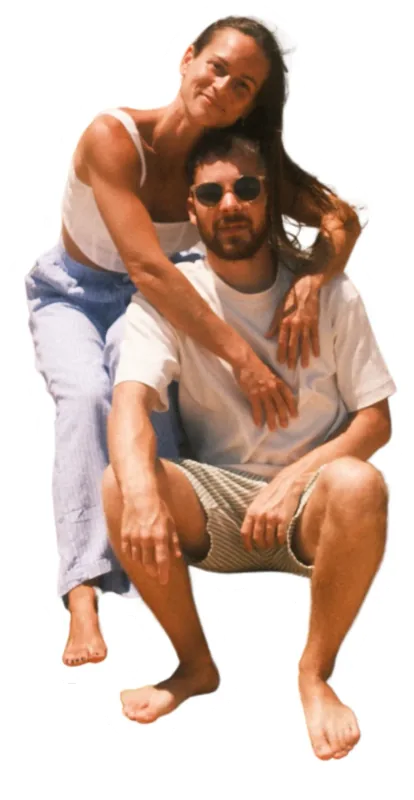 Julie and Antoine, the two people behind Frippy.